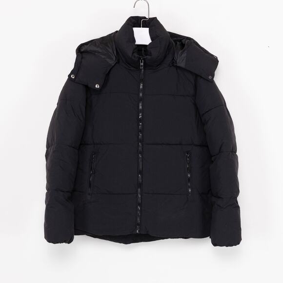 Cotton On Women the Recycled Mother Puffer Jacket 3.0 Black Size S (Pre owned) - Picture 1 of 6
